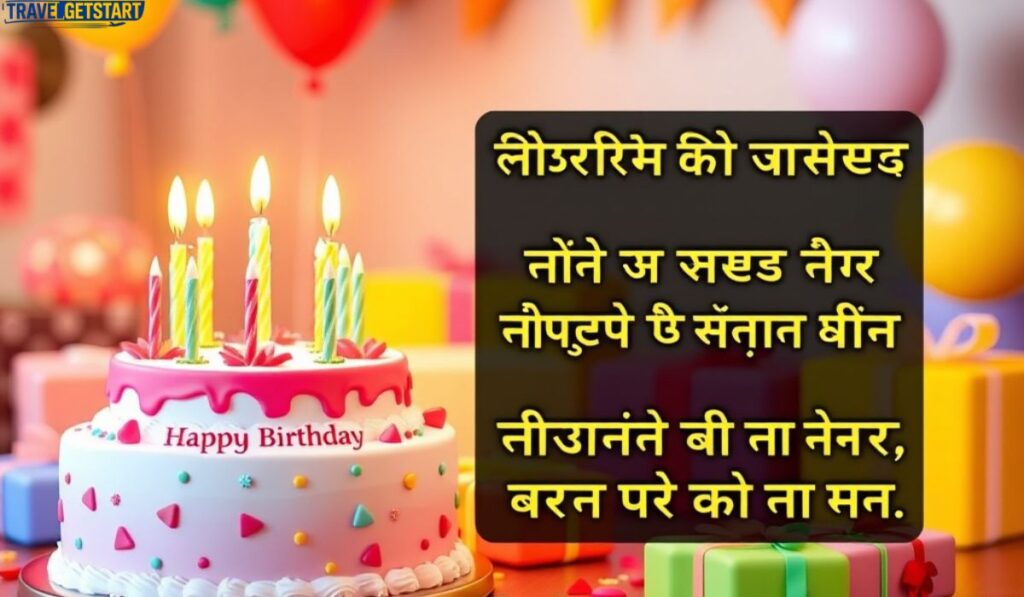 Birthday Wishes Shayari for Elder Brother – बड़े भाई के लिए शायरी