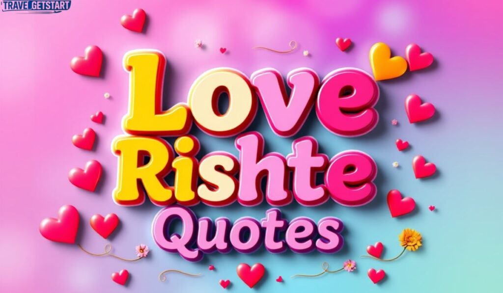 💘 Love Rishte Quotes – प्यार के रिश्तों पर कोट्स