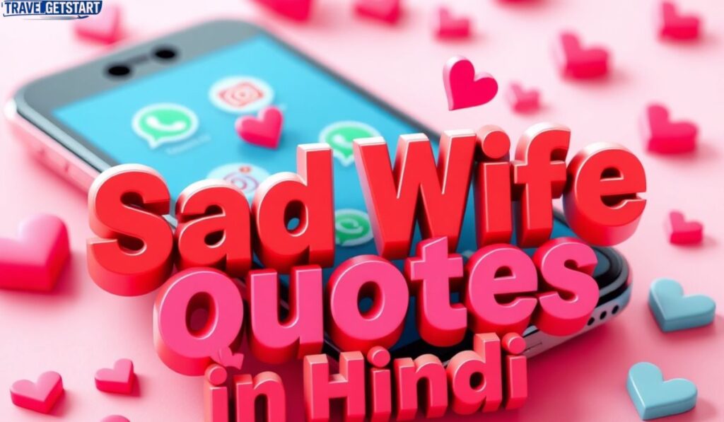📱 Sad Wife Quotes in Hindi for WhatsApp & Instagram