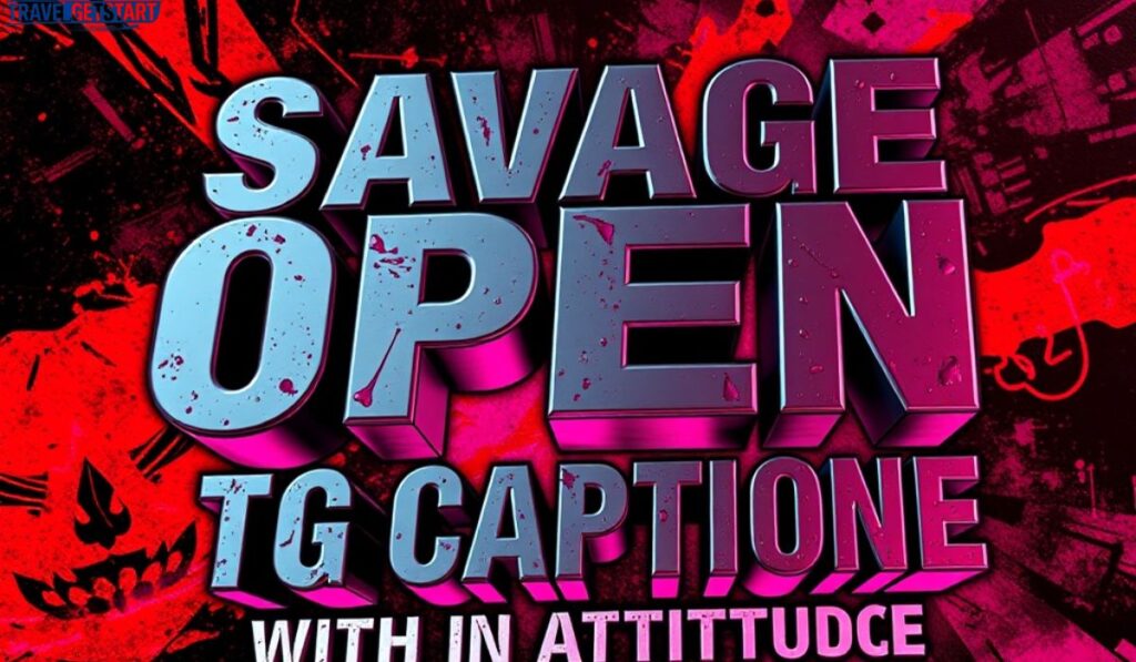 Savage Open TG Captions with Attitude