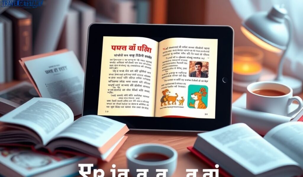 पुस्तकाचं डिजिटल रूप वाचता येतं