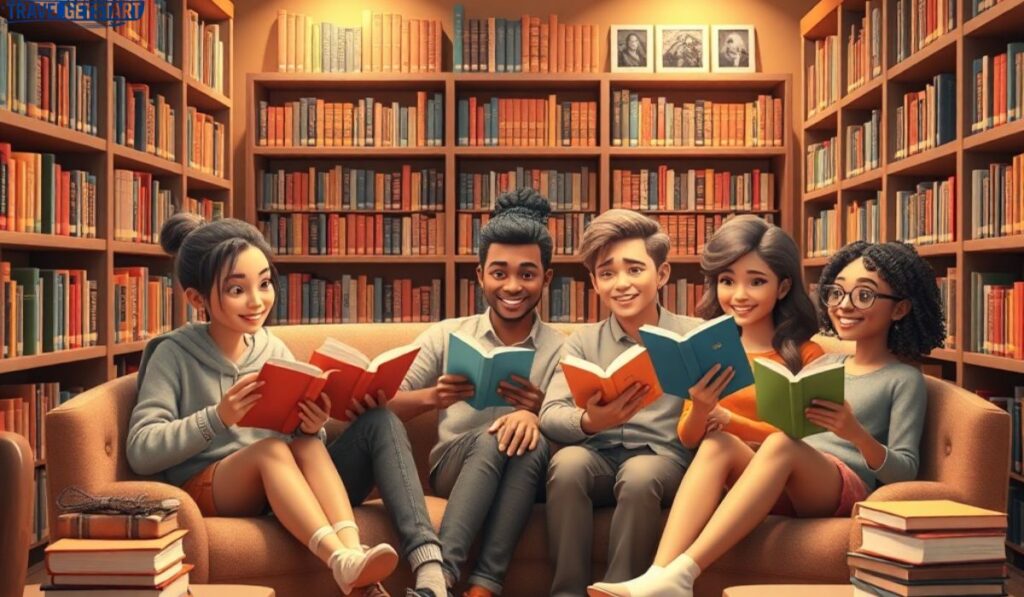 📖 One-Word Captions for Book Lovers 