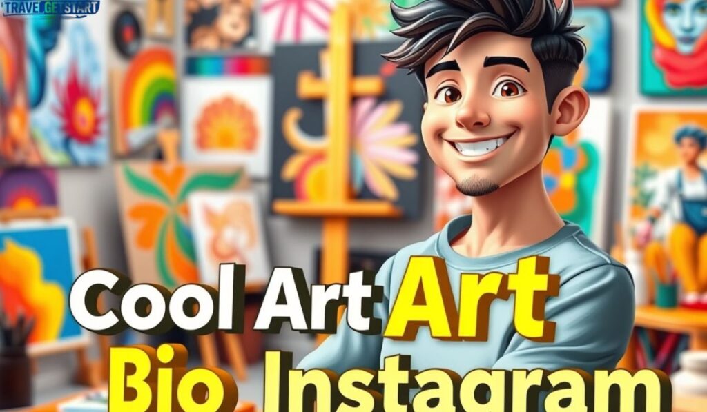 😎 Cool Art Bio Ideas for Instagram 