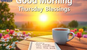 120+ Good Morning Thursday Blessings (2025) – Beautiful Images