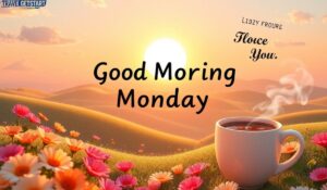 90+ Adorable Good Morning Monday Blessings – Beautiful Images