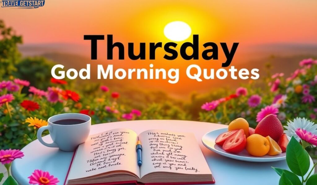 🌞 Thursday Good Morning Quotes